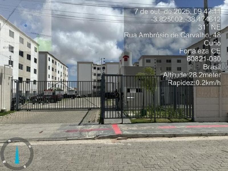 Apartamento em leilão em Fortaleza - CE, bairro Curio — LOTE 042 JARDIM DOS PÁSSAROS