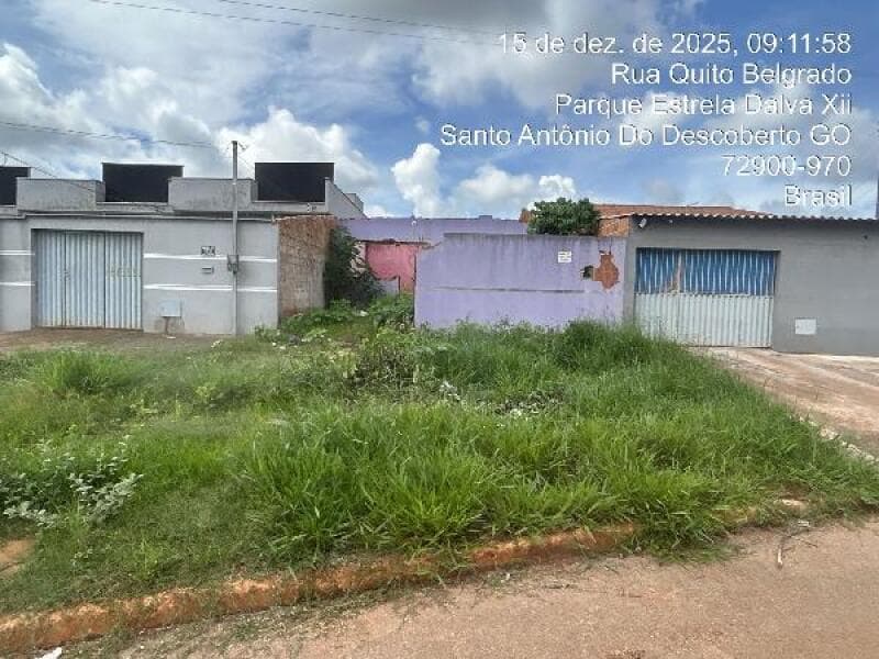 Casa em leilão em Santo Antônio Do Descoberto - GO, bairro Parque Estrela Dalva Xii — LOTE 107 PARQ ESTRELA DALVA XI