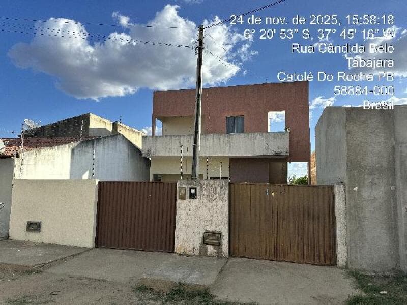 Casa em leilão em Catolé Do Rocha - PB, bairro Lot São Paulo Ii — LOTE 198 LOTEAMENTO SAO PAULO II