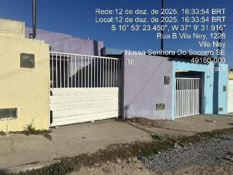 Casa em leilão em Nossa Senhora Do Socorro - SE, bairro Santa Ines — LOTE 460 LOT JD VILA NEY