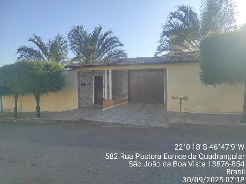 Terreno em leilão em São João Da Boa Vista - SP, bairro Jardim Lucas Teixeira — LOTE 542 JARDIM LUCAS TEIXEIRA