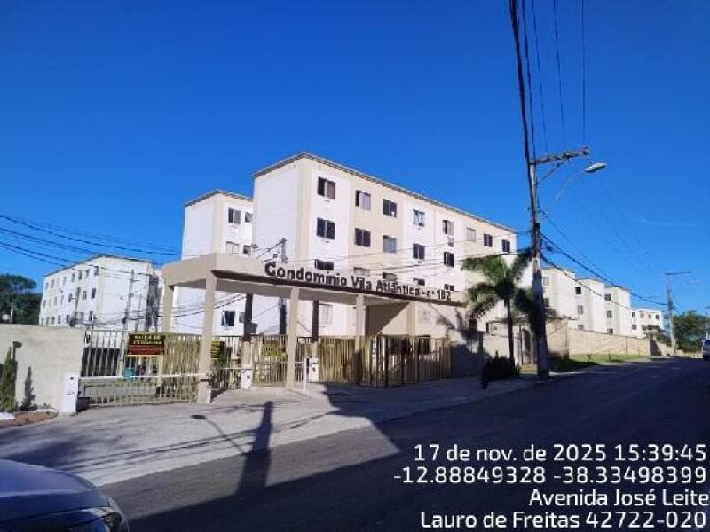 Apartamento em leilão em Lauro De Freitas - BA — LOTE 020 RESIDENCIAL VILA ATLÂNTICA