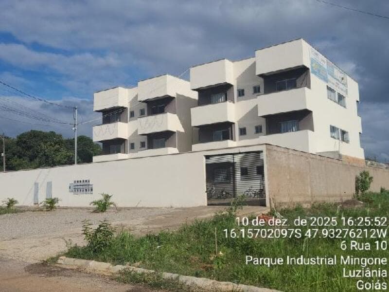 Apartamento em leilão em Luziânia - GO, bairro Parque Industrial Mingone — LOTE 084 APARTAMENTO