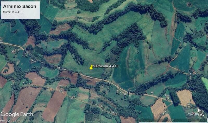 Foto 1 de 3: Area Rural em leilão em Liberato Salzano - RS — LOTE 001 LOTE RURAL, Nº 88, COM A ÁREA SUPERFICIAL DE 250.000M²