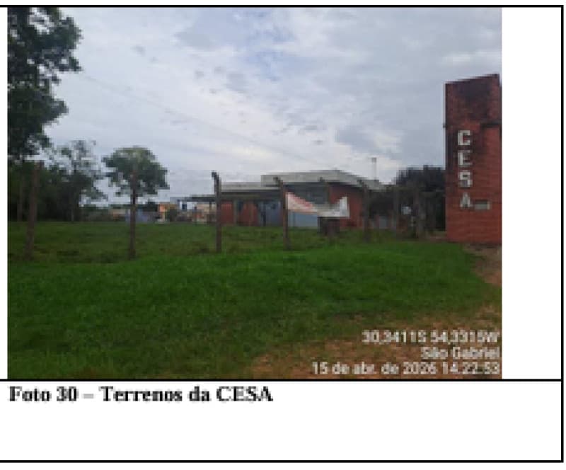 Foto 28 de 34: Terreno em leilão em São Gabriel - RS — LOTE 001 Unidade São Gabriel I