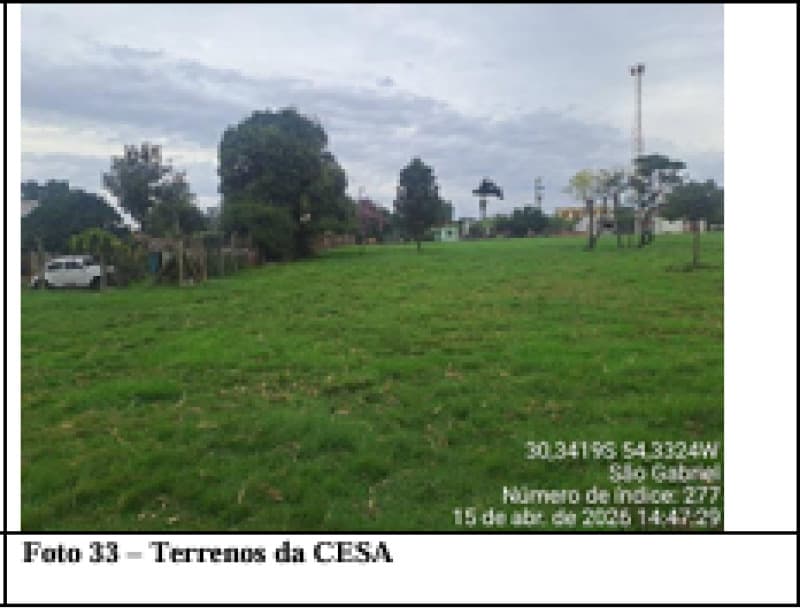 Foto 31 de 34: Terreno em leilão em São Gabriel - RS — LOTE 001 Unidade São Gabriel I