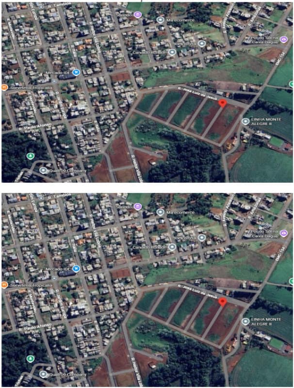Foto 1 de 8: Terreno em leilão em Chapecó - SC, bairro Loteamento Popular Jardim Imperial — LOTE 044 Lote Urbano nº 11, da Quadra nº 5521, com a área de 252,00m², no Loteamento Popular Jardim