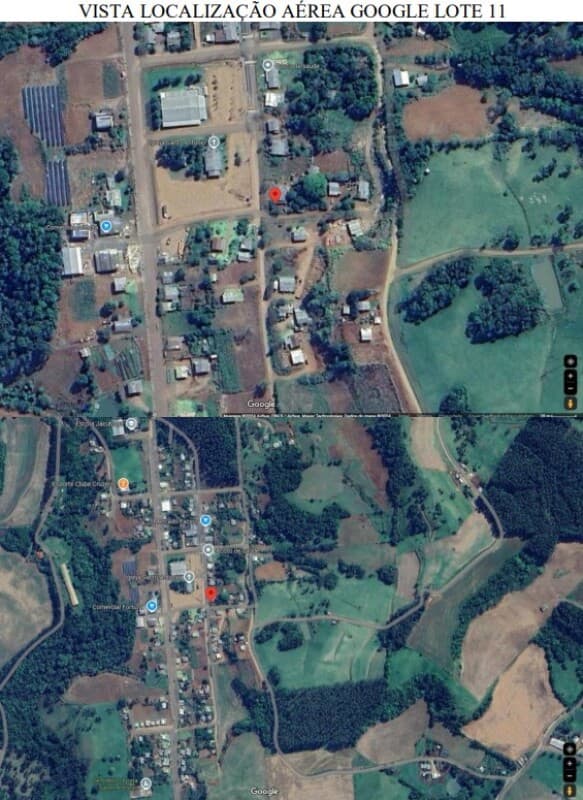 Foto 5 de 8: Terreno em leilão em Irati - SC — LOTE 060 Lote Urbano n.º 10, da quadra n.º 08, com a área de 800,00m², na Rua São Pedro, loteamento