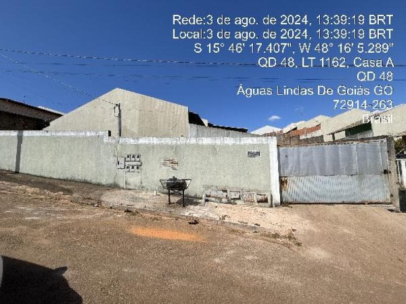 Casa em leilão em Águas Lindas De Goiás - GO — LOTE 033 GO - ÁGUAS LINDAS DE GOIÁS