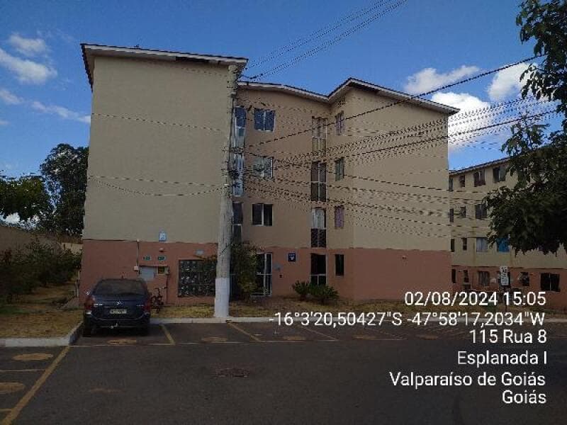 Apartamento em leilão em Valparaíso De Goiás - GO — LOTE 074 GO - VALPARAÍSO DE GOIAS.