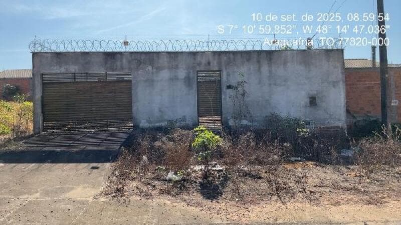 Casa em leilão em Araguainá - TO — LOTE 594 TO - ARAGUAINA
