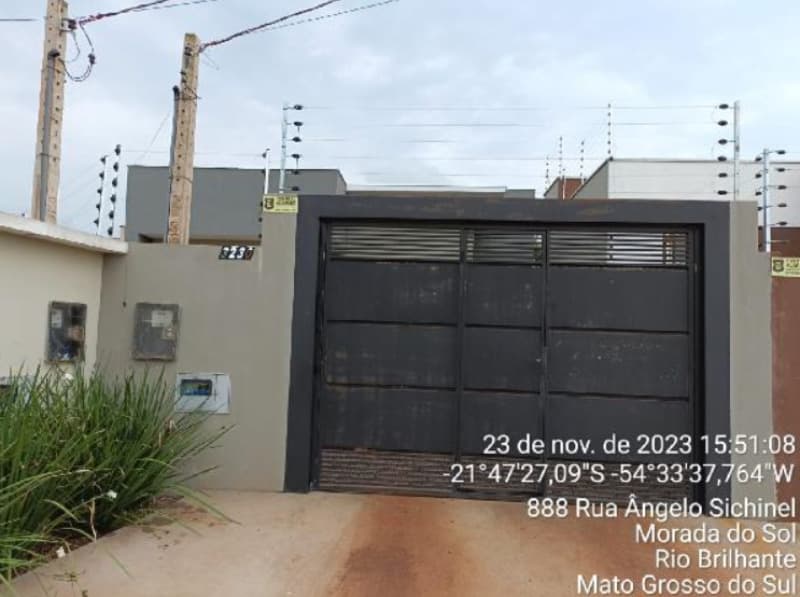 Casa em leilão em Rio Brilhante - MS — LOTE 204 MS - RIO BRILHANTE