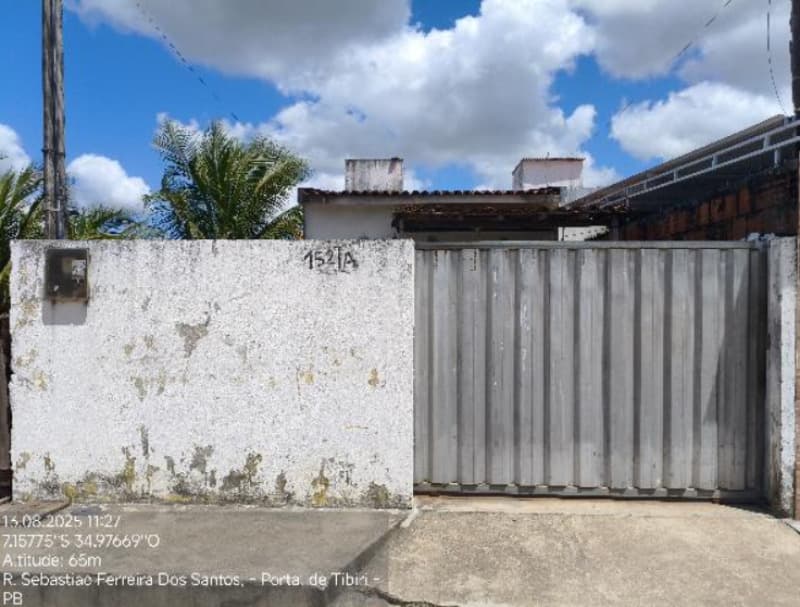 Casa em leilão em Santa Rita - PB, bairro Itabiri — LOTE 202 PB - SANTA RITA
