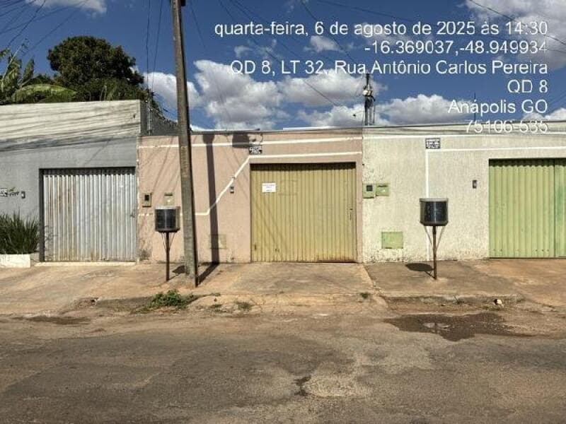 Casa em leilão em Anápolis - GO — LOTE 080 GO - ANÁPOLIS