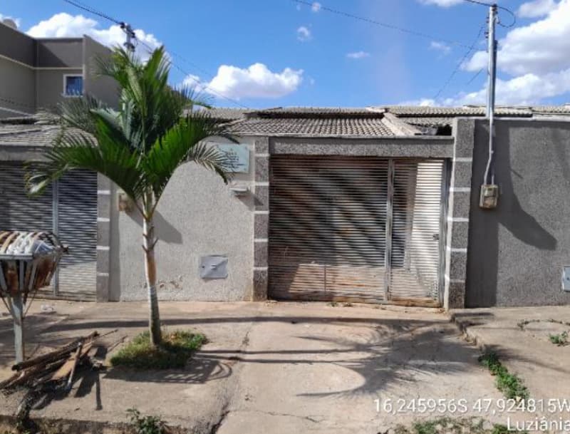 Casa em leilão em Luziânia - GO, bairro Setor Mandu II — LOTE 096 GO - LUIZIÂNIA