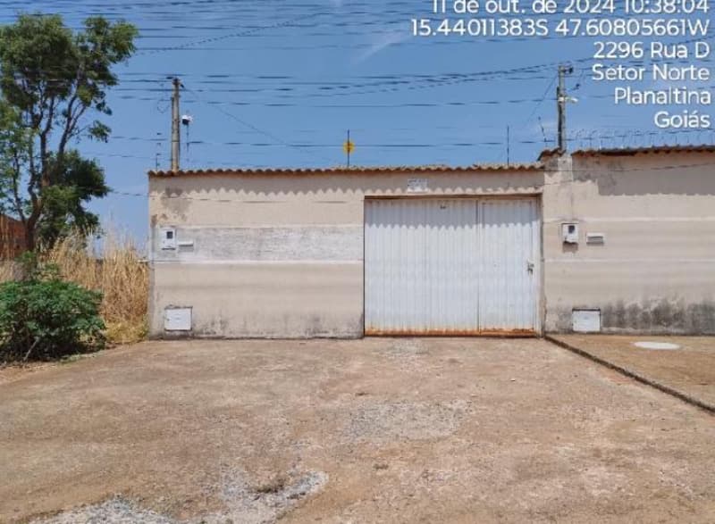 Terreno em leilão em Planaltina - GO, bairro Setor Norte — LOTE 100 GO - PLANALTINA