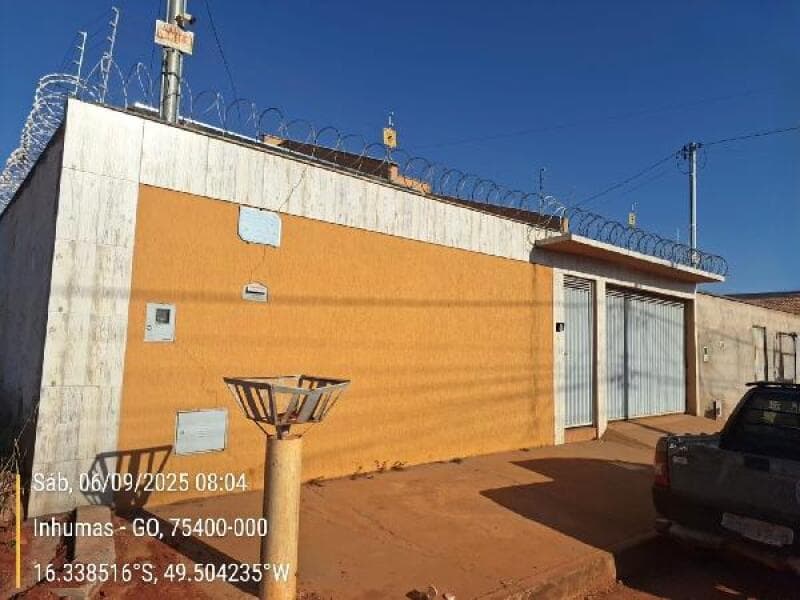 Casa em leilão em Inhumas - GO — LOTE 098 GO - INHUMAS