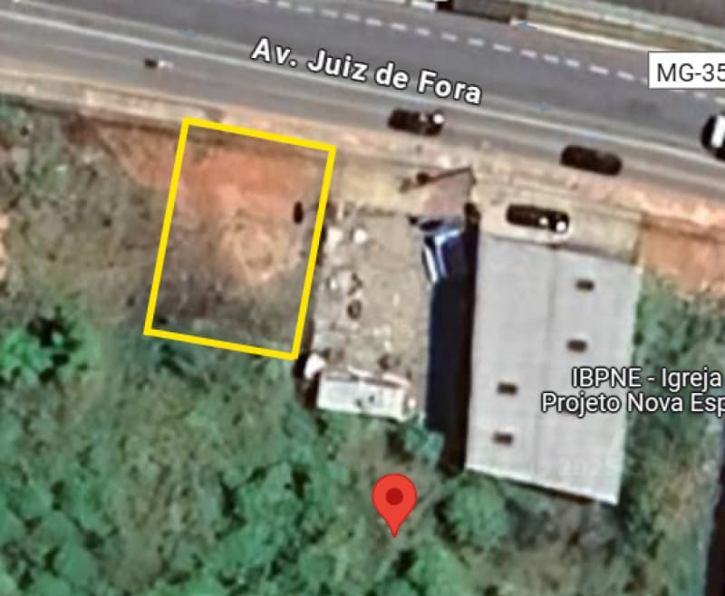 Foto 3 de 4: Terreno em leilão em Juiz De Fora - MG — LOTE 009 TERRENO DE 556,60M² EM JUIZ DE FORA/MG