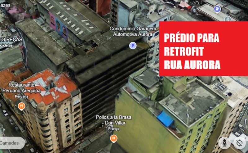 Terreno em leilão em São Paulo - SP — LOTE 001 HOTEL (em construção) do Condomínio Edifício ERNESTO P. SOARES, situado à Rua Aurora nºs 42