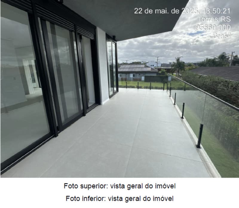 Foto 6 de 10: Casa em leilão em Torres - RS, bairro Itapeva — LOTE 001 CASA EM CONDOMÍNIO — CONDOMÍNIO HORIZONTAL OCEAN SIDE, Unidade Autônoma nº N14 da quadra “N