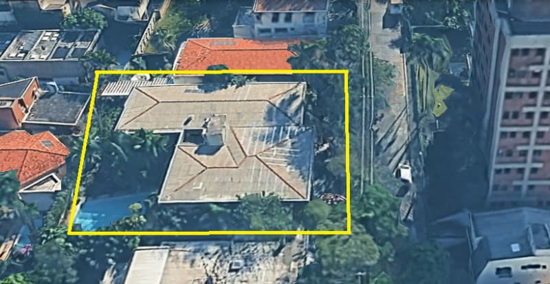 Foto 3 de 4: Terreno em leilão em São Paulo - SP, bairro Morumbi — LOTE 001 Casa situada na Rua Bernardo Sanches, 160 - Real Parque, Morumbi, São Paulo - SP