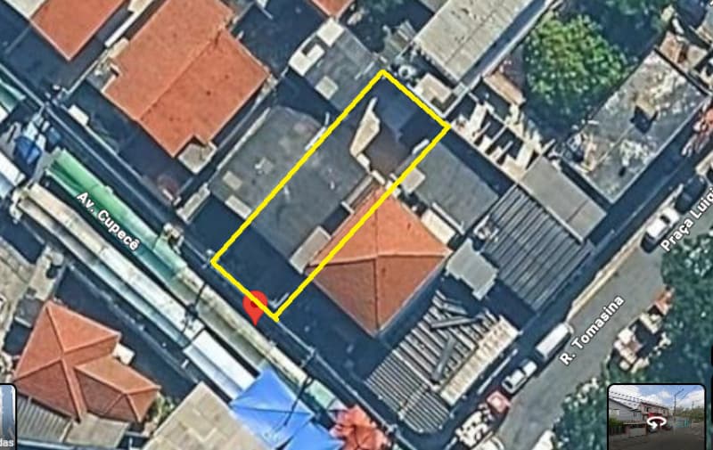 Foto 1 de 2: Comercial em leilão em São Paulo - SP, bairro Jardim Jabaquara — LOTE 001 PRÉDIO situado na Avenida Cupecê, nº 1.993