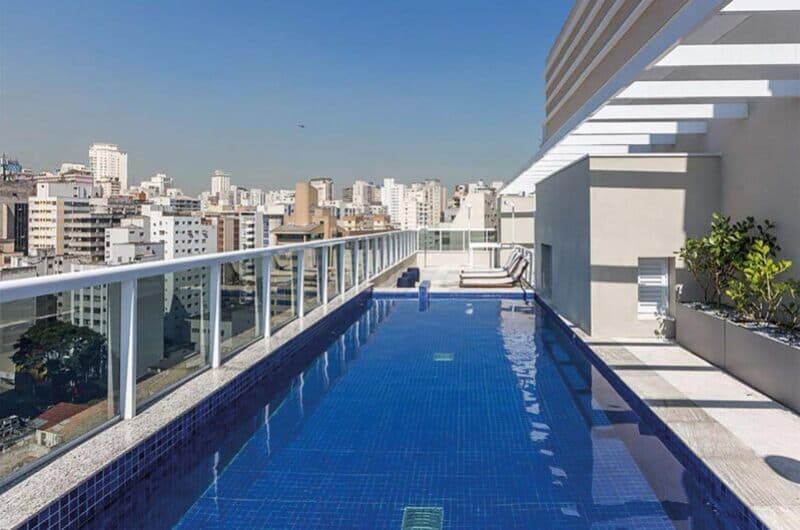 Foto 4 de 5: Apartamento em leilão em São Paulo - SP, bairro Santa Cecília — LOTE 001 Apartamento nº 1401, localizado no 14º andar ou pavimento do ¨EDIFÍCIO GENUINE HIGIENÓPOLIS
