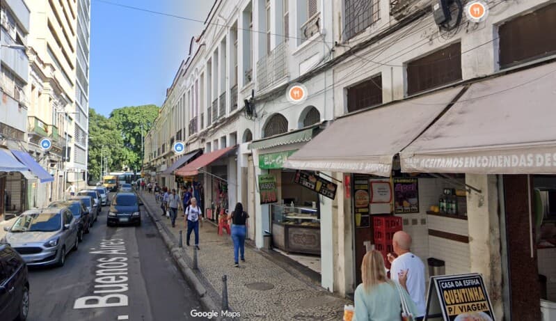 Foto 2 de 3: Comercial em leilão em Rio De Janeiro - RJ, bairro Centro — LOTE 001 Prédio Rua Buenos Aires, nº 328