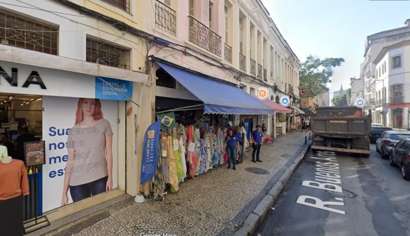 Foto 2 de 3: Comercial em leilão em Rio De Janeiro - RJ, bairro Centro — LOTE 002 Prédio Rua Buenos Aires, nº 332