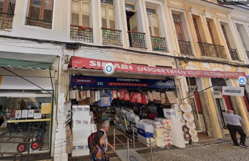 Foto 1 de 3: Comercial em leilão em Rio De Janeiro - RJ, bairro Centro — LOTE 003 Prédio Rua Buenos Aires, nº 342