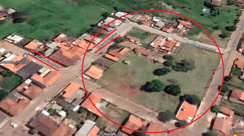 Foto 5 de 5: Terreno em leilão em Sarutaia - SP — LOTE 001 Terreno sem benfeitorias com A.T. 326m². Piraju/SP