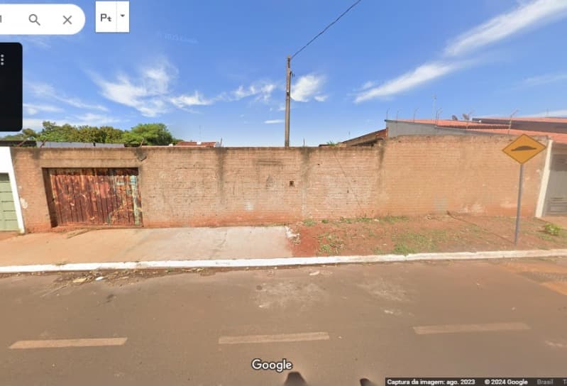 Terreno em leilão em Viradouro - SP — LOTE 001 Imóvel com A.T. 250m², Viradouro/SP