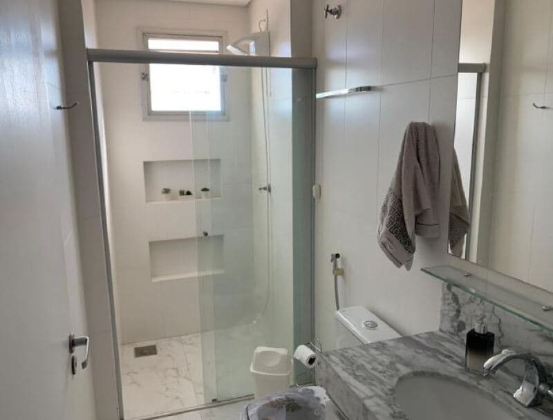 Foto 4 de 11: Apartamento em leilão em Bauru - SP — LOTE 001 Apartamento Ed. Residencial Caribe, A.U. 86m², Jd. Estoril, Bauru/SP