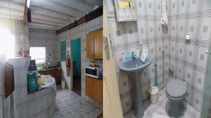 Foto 6 de 13: Terreno em leilão em São Bernardo Do Campo - SP — LOTE 001 Nua propriedade do Imóvel, Terreno com 280m² e benfeitorias ( 3 residencias e salão ), Jd.