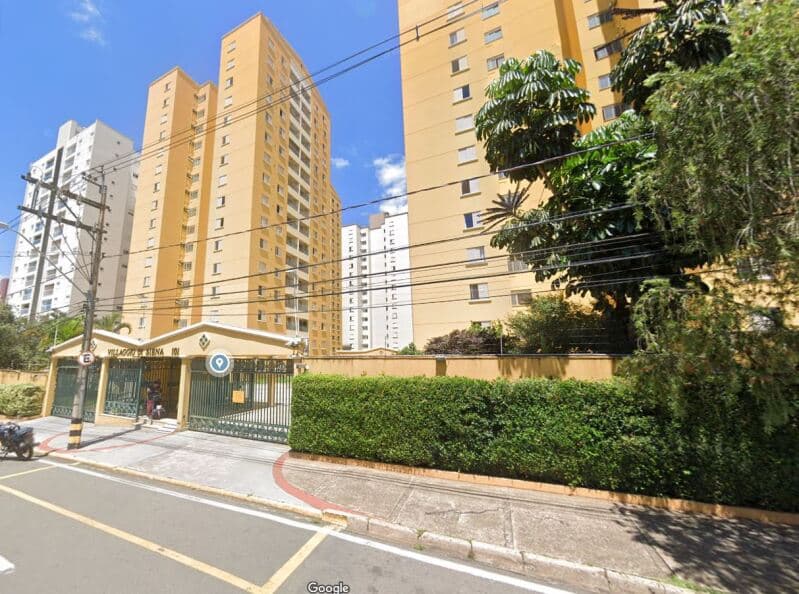 Foto 1 de 5: Apartamento em leilão em Campinas - SP — LOTE 001 Apartamento Cond. Res. Villaggio Di Siena, A.U. 73m², 3 dorms, 2 banheiros, vaga dupla, Vil