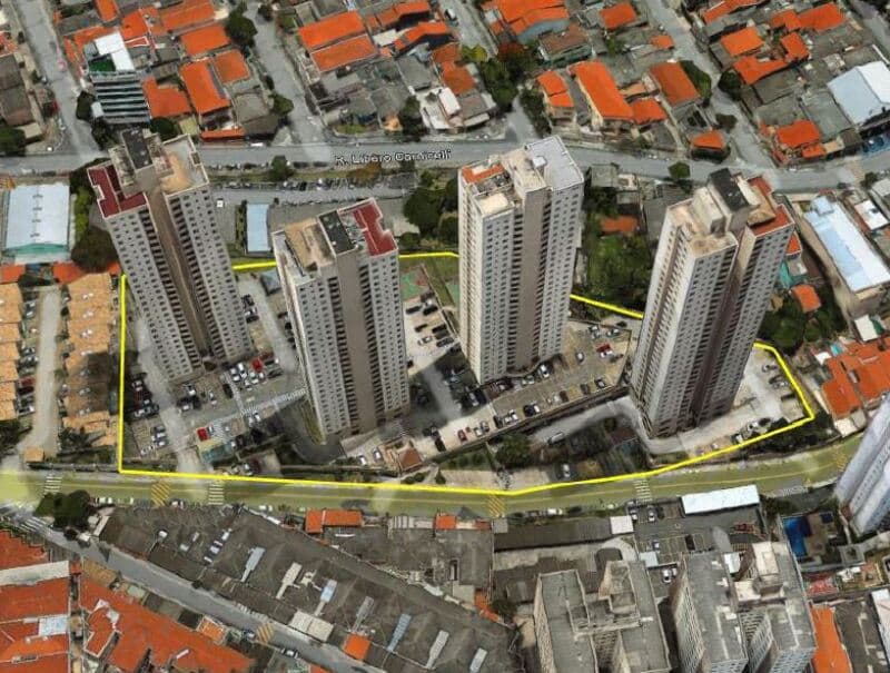 Foto 4 de 17: Apartamento em leilão em Osasco - SP — LOTE 001 Apartamento Residencial Metrópoles, A.P. 73m², A.T. 119m², 1 vaga, Vila Jaguaribe, Osasco/S