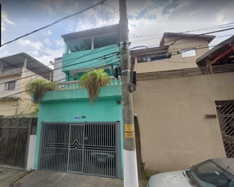 Casa em leilão em São Paulo - SP, bairro Vila do Encontro — LOTE 001 (50%) do Sobrado com A.T. 132m², A.C. 123m², Vila do Encontro, São Paulo/SP