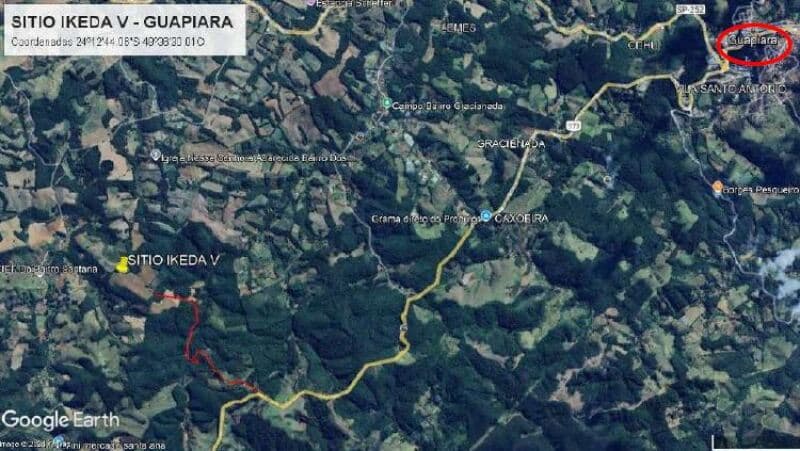 Foto 2 de 7: Area Rural em leilão em Guapiara - SP — LOTE 001 Gleba de Terras, Sítio Ikeda V, área de 34 has, Capão Bonito/SP