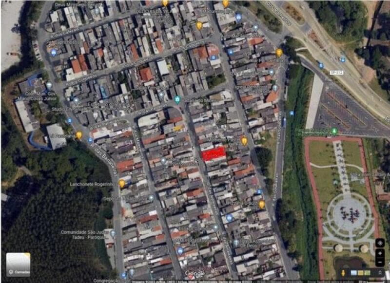Foto 2 de 2: Imóvel em leilão em Santana De Parnaíba - SP — LOTE 001 Lote N⁰ 34 da Quadra N⁰ 25 - 2 Imóveis- A.T. 578m², Santana de Parnaíba/SP