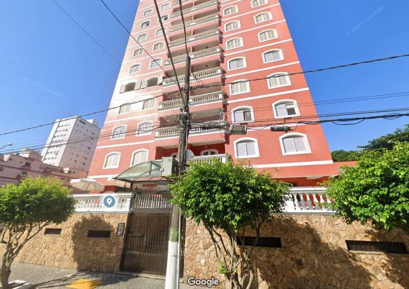 Foto 1 de 2: Apartamento em leilão em Praia Grande - SP — LOTE 001 Apartamento ED. SÃO ROMÃO, A.U. 244m², 2 suítes, Vila Tupi, Praia Grande/SP