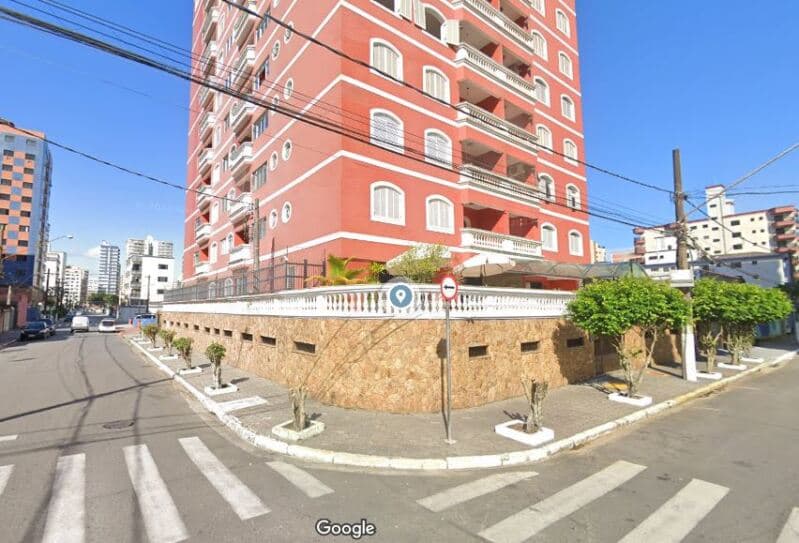 Foto 2 de 2: Apartamento em leilão em Praia Grande - SP — LOTE 001 Apartamento ED. SÃO ROMÃO, A.U. 244m², 2 suítes, Vila Tupi, Praia Grande/SP