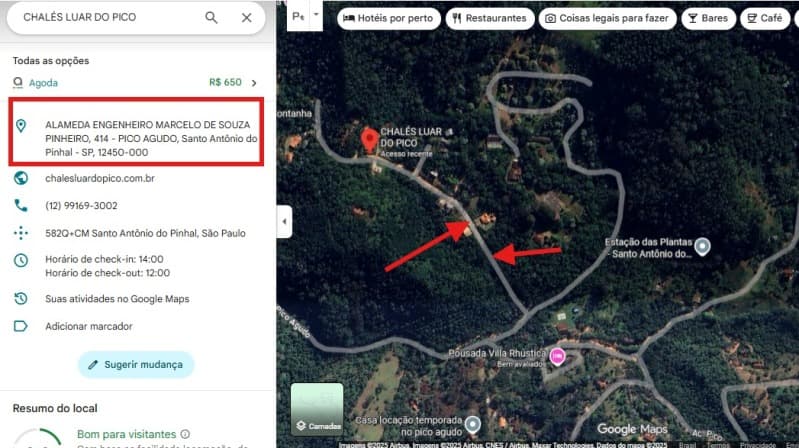 Foto 5 de 6: Terreno em leilão em Santo Antônio Do Pinhal - SP — LOTE 010 DIREITOS DO TERRENO NO CONDOMÍNIO DOS PINHAIS, ÁREA 3.099M², SANTO ANTÔNIO DO PINHAL/SP