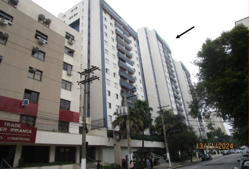 Foto 5 de 24: Apartamento em leilão em São Paulo - SP — LOTE 001 Apartamento Duplex - Cobertura, A.P. 187m², A.T. 322m², 3 vagas, Ipiranga, São Paulo/SP