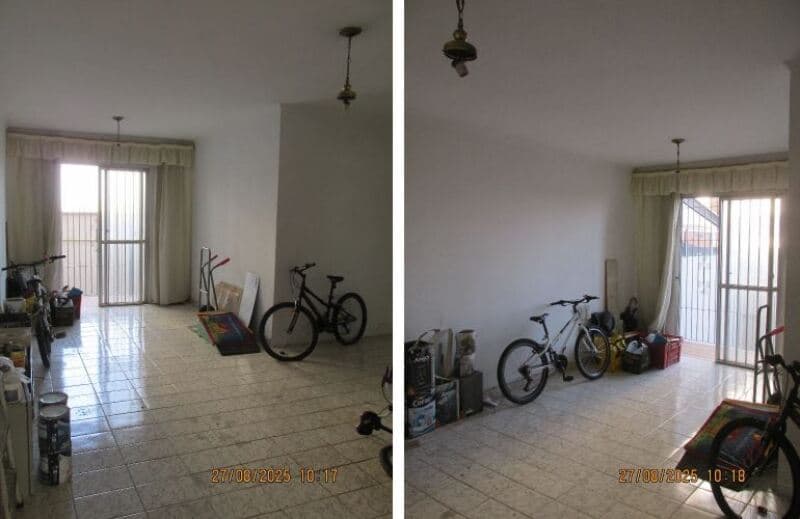 Foto 5 de 22: Apartamento em leilão em Campinas - SP, bairro Jardim Boa Esperança — LOTE 001 Apartamento e Vaga no Ed. SÃO CHARBEL, A.U. 79m², 3 dorms, Jardim Boa Esperança, Campinas/S