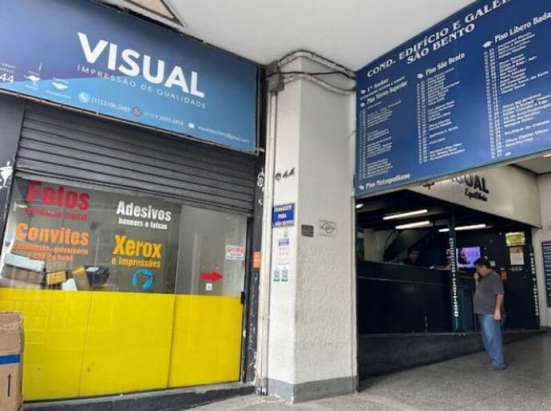 Foto 1 de 13: Comercial em leilão em São Paulo - SP, bairro Centro — LOTE 001 Loja comercial com 14m², Edifício e Galerias São Bento, Sé, São Paulo/SP