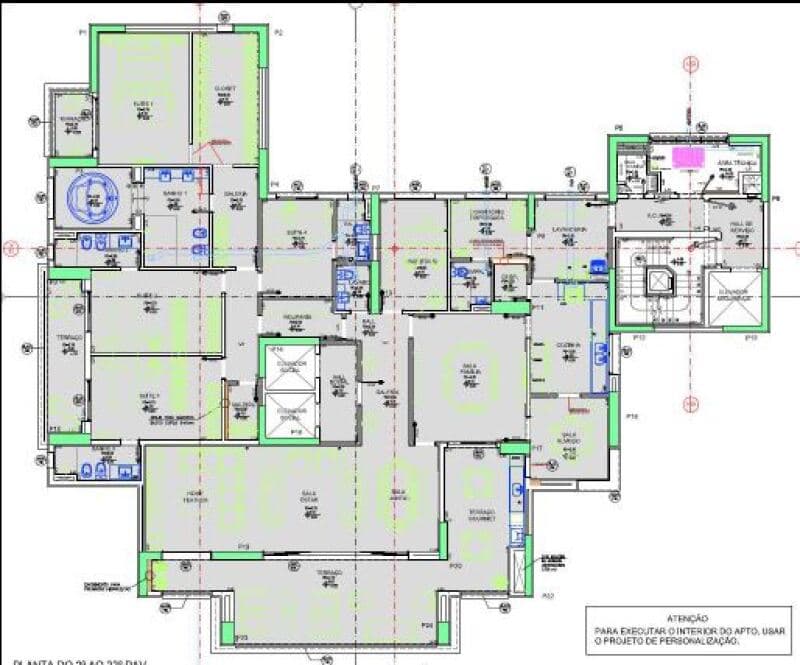 Foto 28 de 28: Apartamento em leilão em Bauru - SP, bairro Paineiras — LOTE 001 Apartamento Ed. Murano no Residencial Ilhas do Mediterrâneo, A.P 380m², Paineiras, Bauru/SP