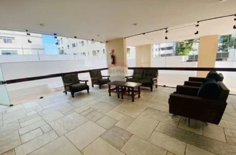 Foto 7 de 9: Apartamento em leilão em Guarujá - SP, bairro Vila Alzira — LOTE 001 Apartamento Ed. Chander, A.U. 89m², 1 vaga, Vila Alzira, Guarujá/SP