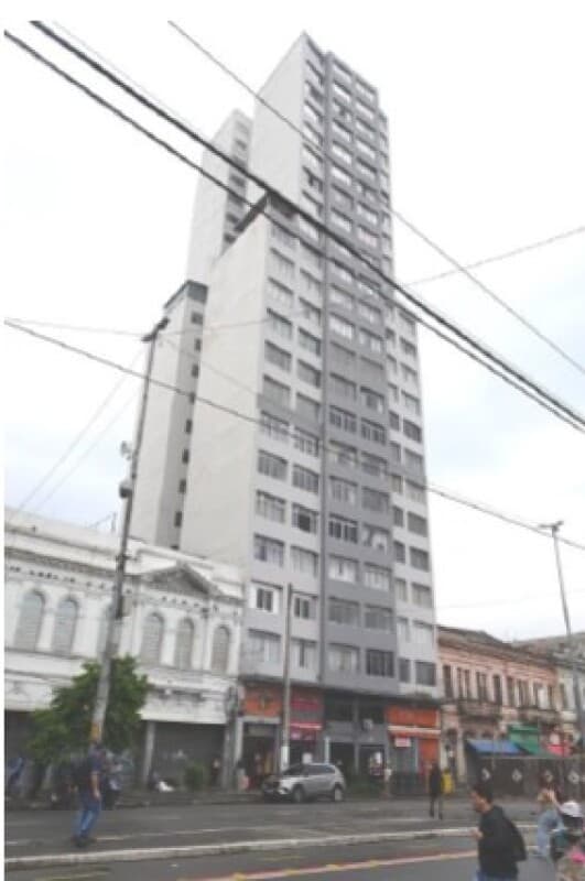 Foto 2 de 17: Apartamento em leilão em São Paulo - SP, bairro Santa Efigênia — LOTE 001 Apartamento Ed. Vallinoto, A.U. 51m², A.T. 59m², 2 dorms, Santa Efigênia, São Paulo/SP