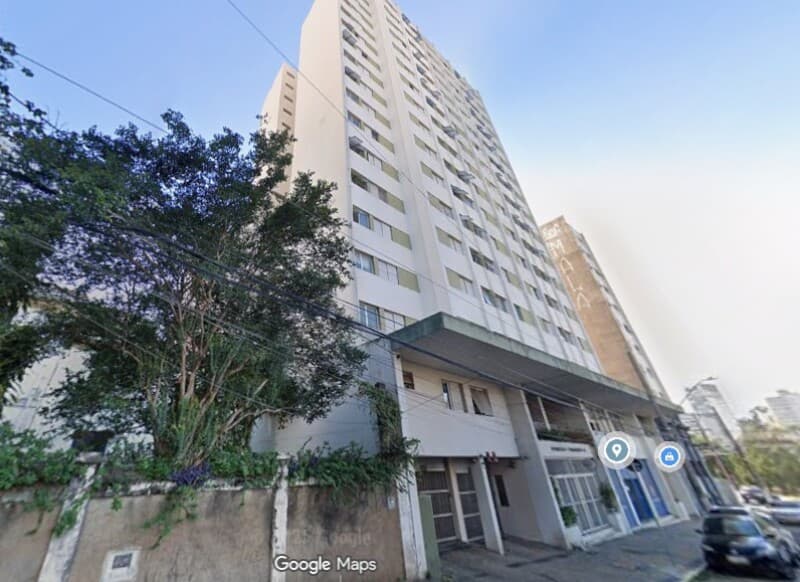 Apartamento em leilão em Campinas - SP, bairro Centro — LOTE 001 Apartamento Condomínio Edifício Francisco Zammataro, A.U. 34m², A.T. 44m², Centro, Campinas