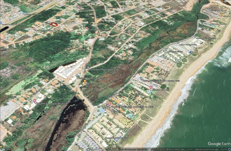 Foto 2 de 10: Terreno em leilão em Camaçari - BA — LOTE 001 LOTE 001 - TERRENO EM ITACIMIRIM - BA